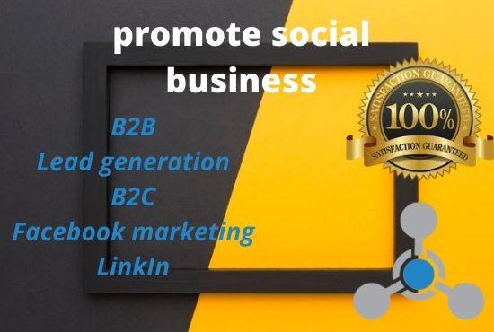 I Will do professional B2B and Lead generation 