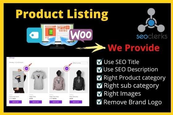 Product Listing On Your E-commerce Store
