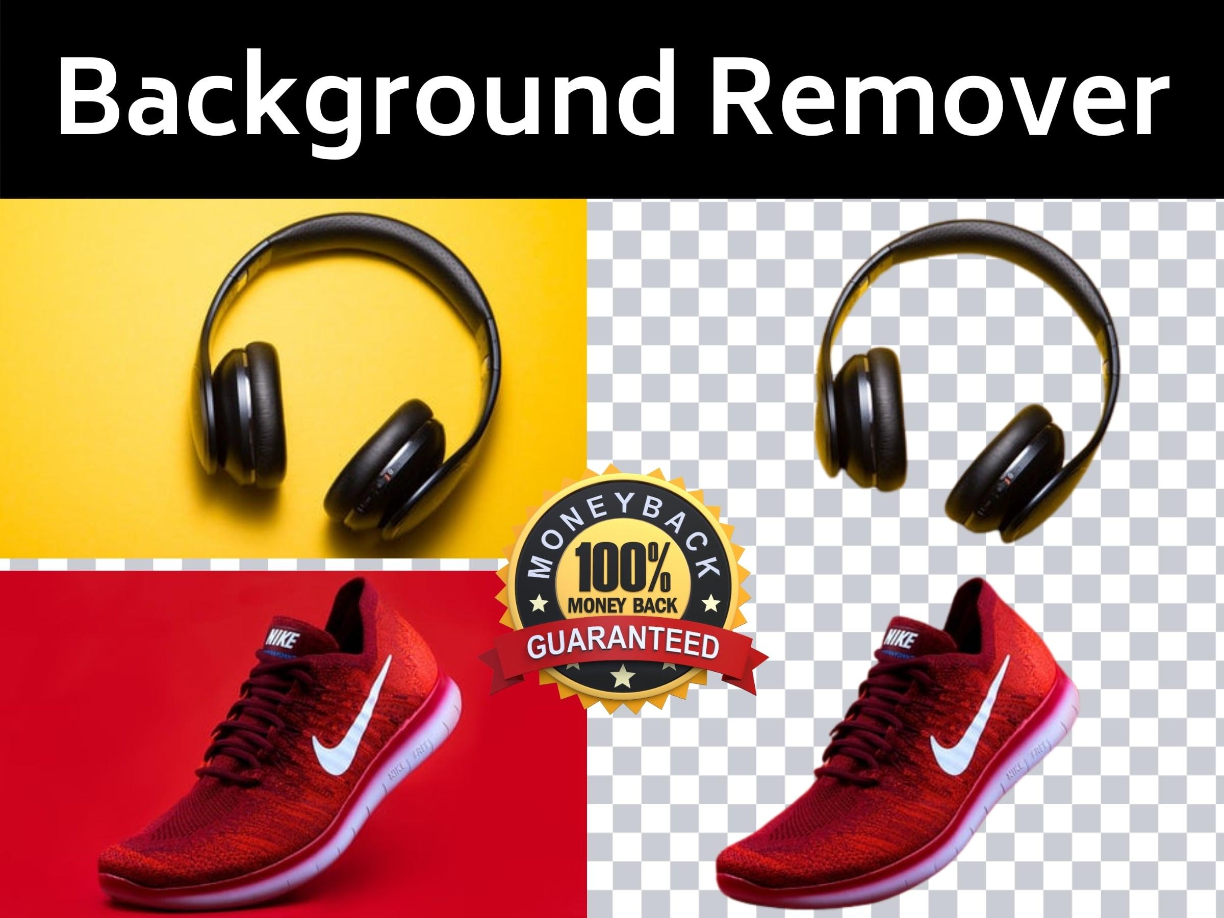 I will remove background from 5 images and do photo retouch