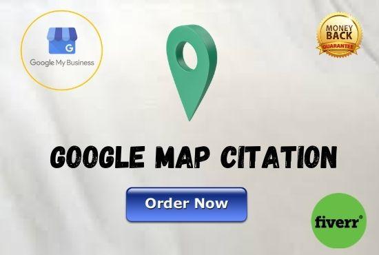 I will add 1500 pointer on Google map for citation of your Business in Google