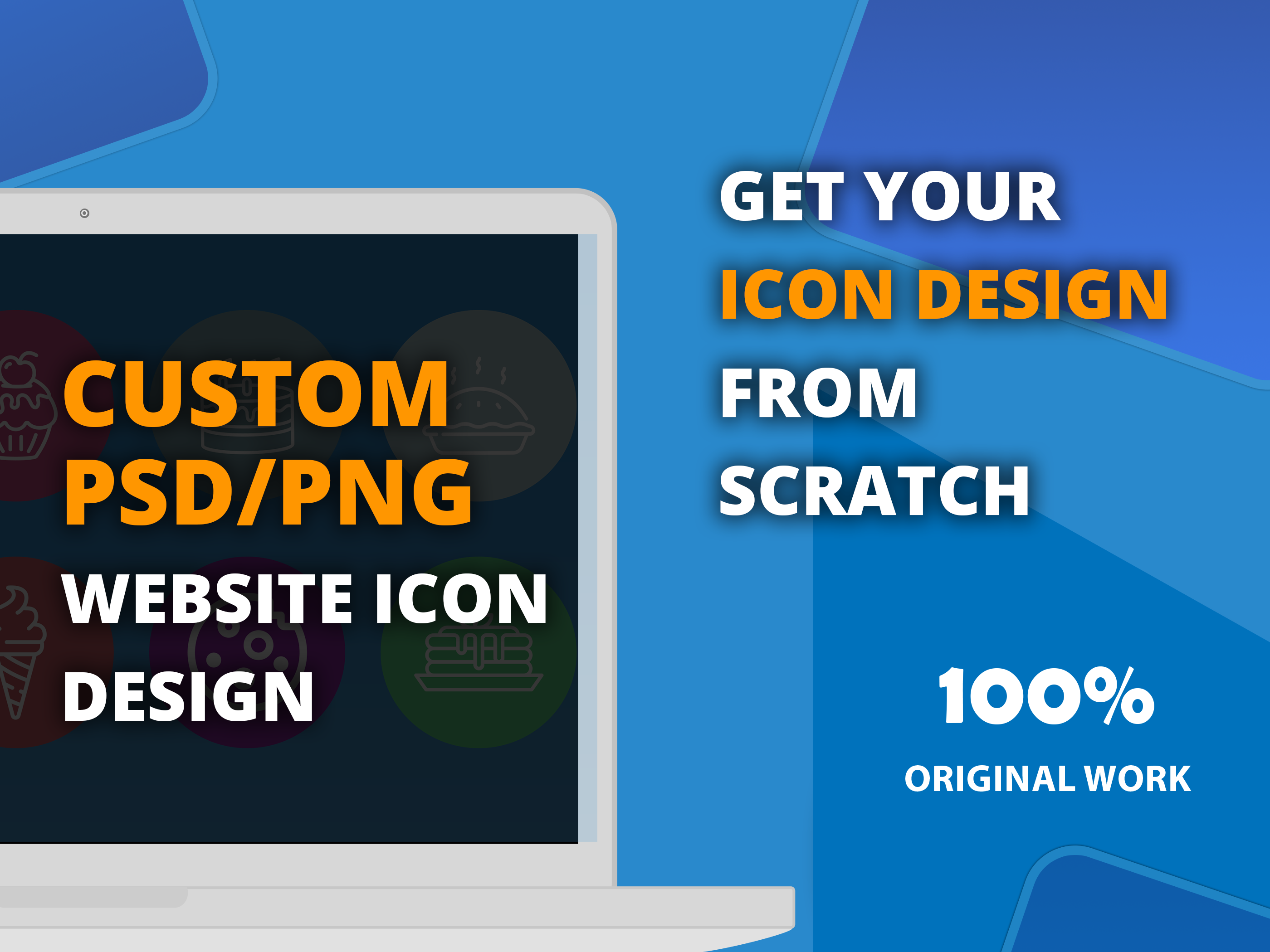 I will design website icon set or app icon in png format