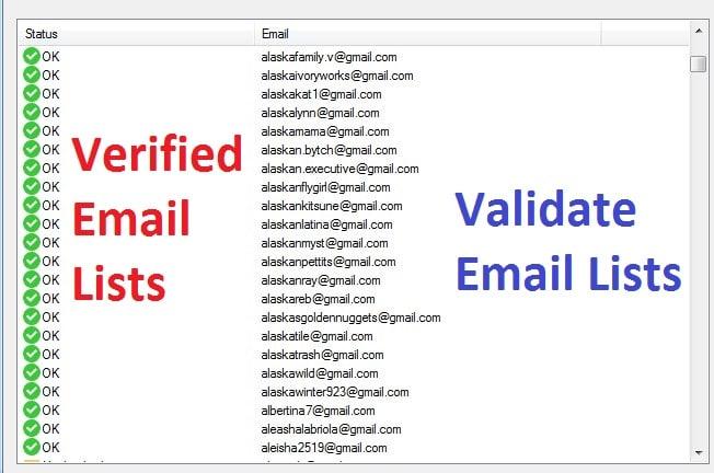 I will collect 1000 niche targeted email list, active email list