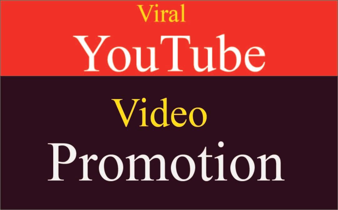 Fast organic YouTube video promotion by social media marketing