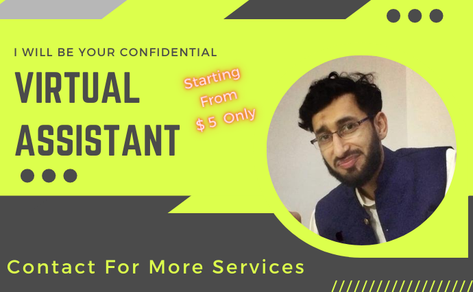 I will be your virtual assistant for file conversion, data entry or any other work