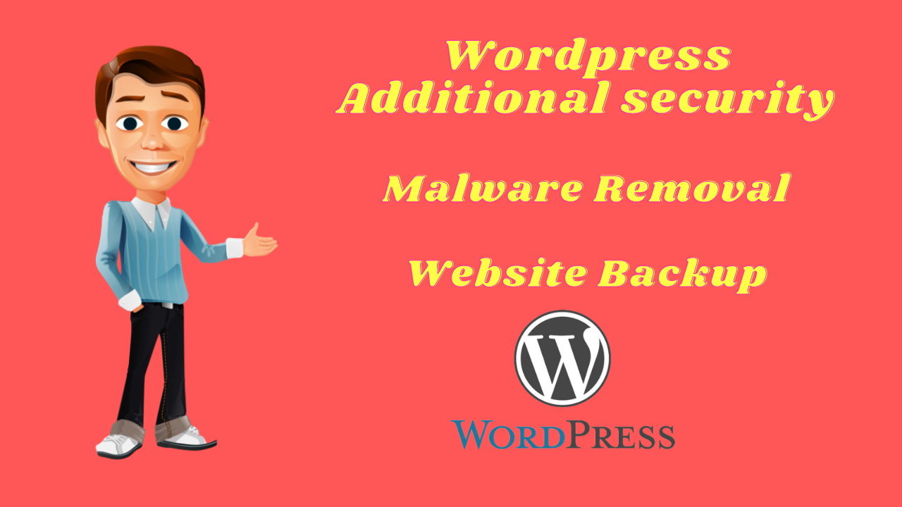 I will do remove malware,recover backup and word press security