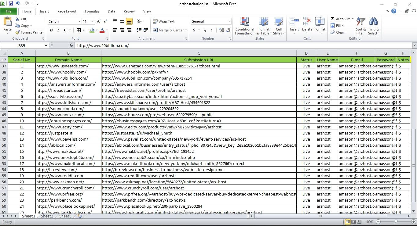 I will make 100 USA local citations and directory submission
