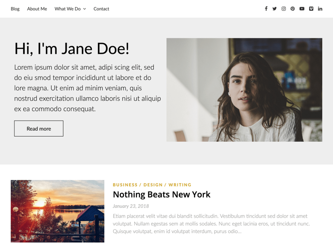 I will design or Redesign one pager / Parallax Website