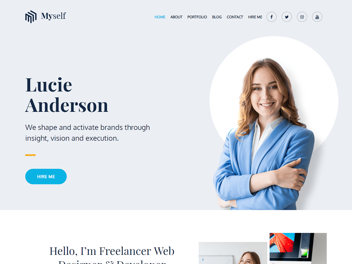 I will design or Redesign one pager / Parallax Website