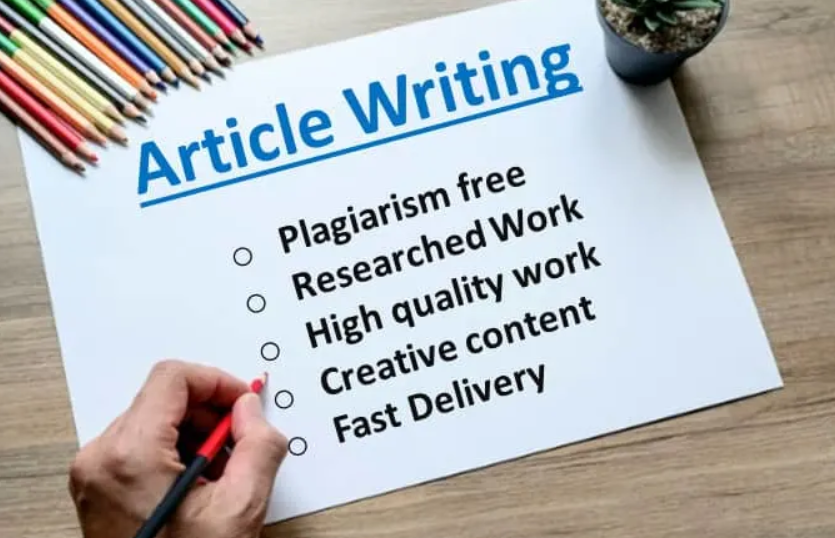 I will write seo friendly article for your blog and website.
