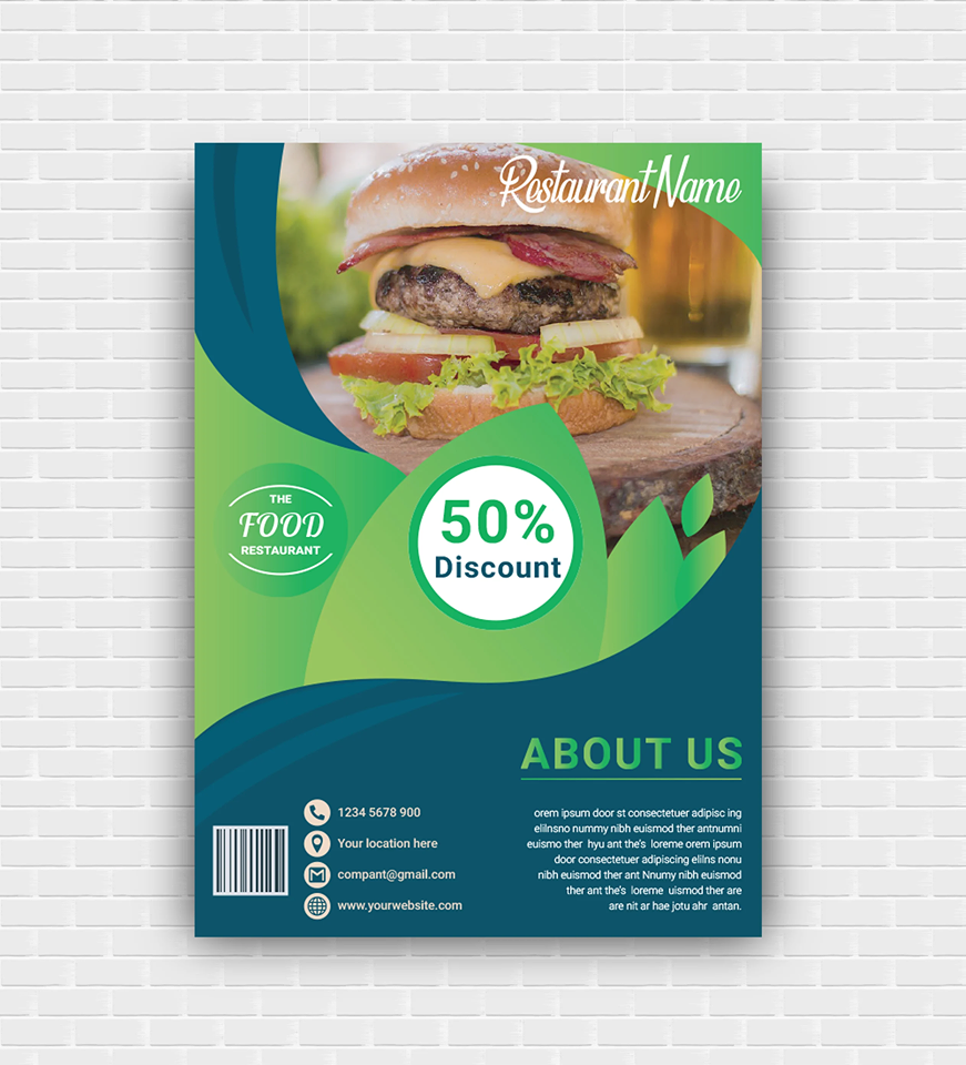 I will design a professional flyer for you in 5 Hours