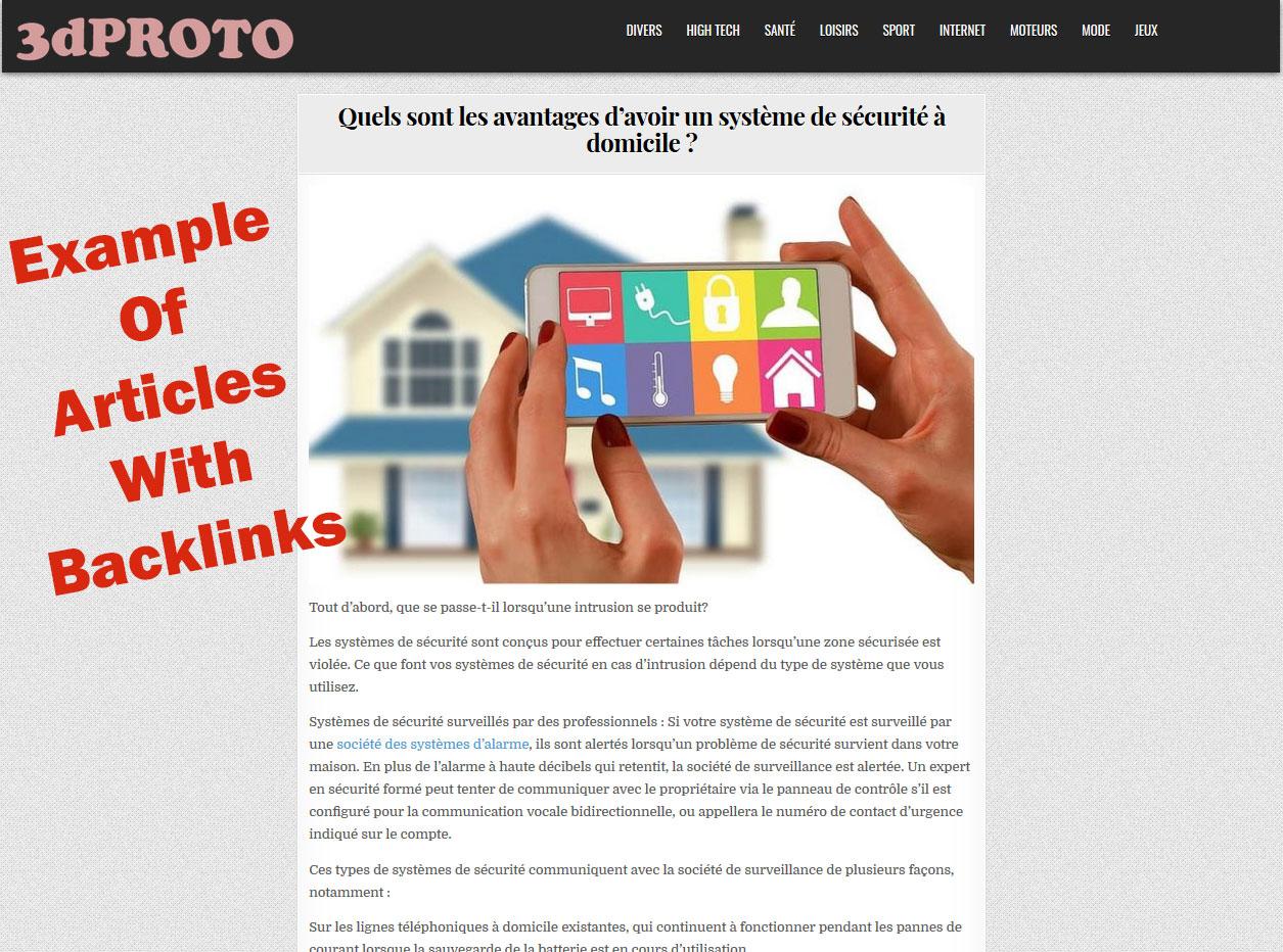 Get High Quality French Backlinks 