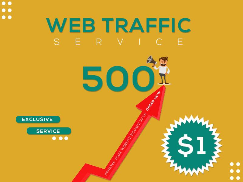 I will drive 500 traffic on your website in 2 days