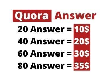 High quality Quora answer with your Keyword & URL.