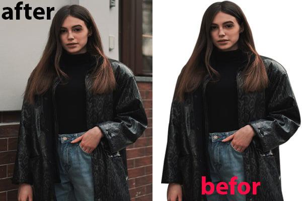 I could remove or edit the background of your photo