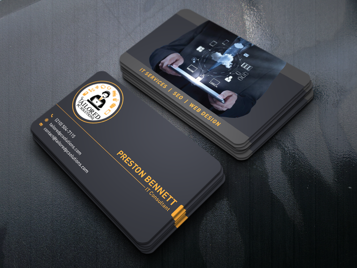 I will design professional BUSINESS-CARD in 2 hours