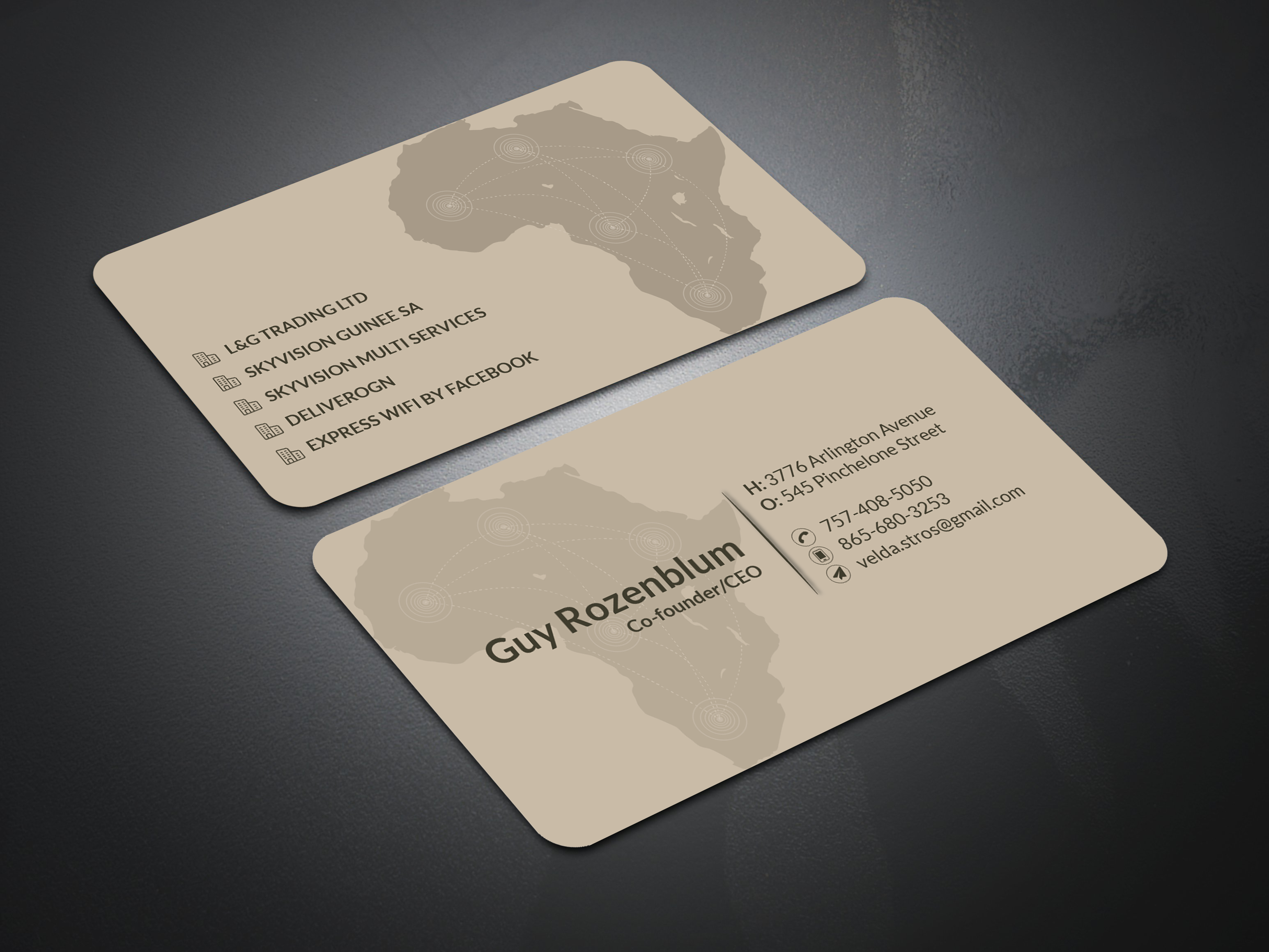 Modern Minimalist BUSINESS CARD