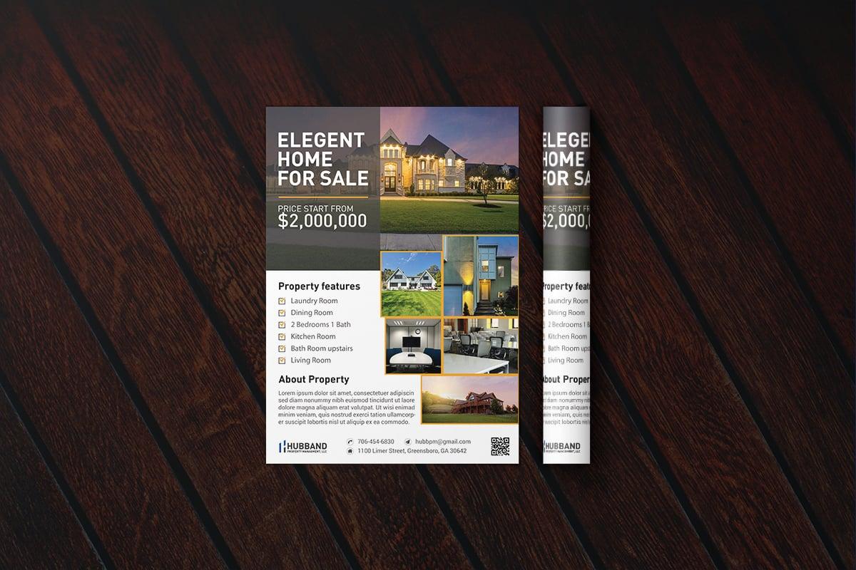 I will do a business flyer design for your company