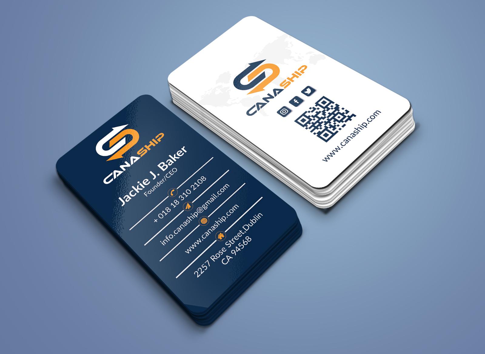 I will design unique double sided business card print ready files within 24hr