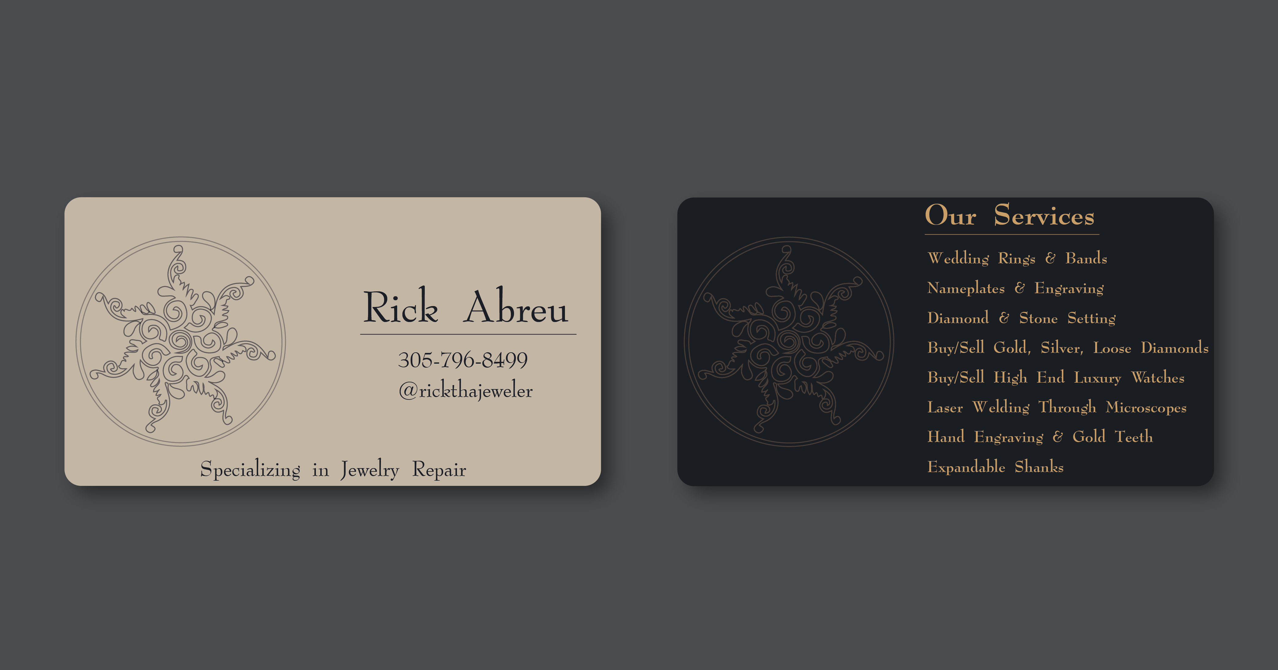 I will do minimal professional business card design