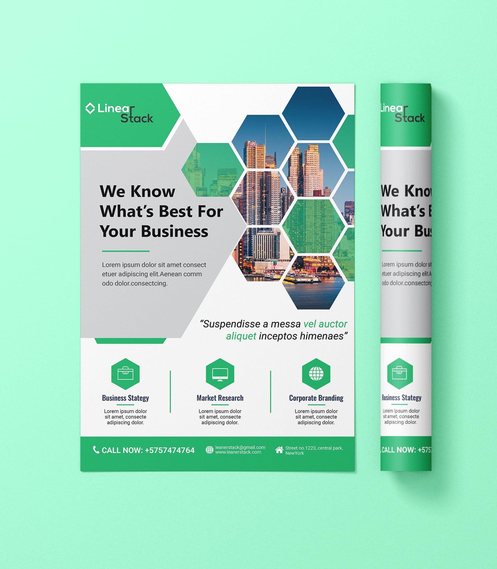 I will create business Flyer within 12 hours