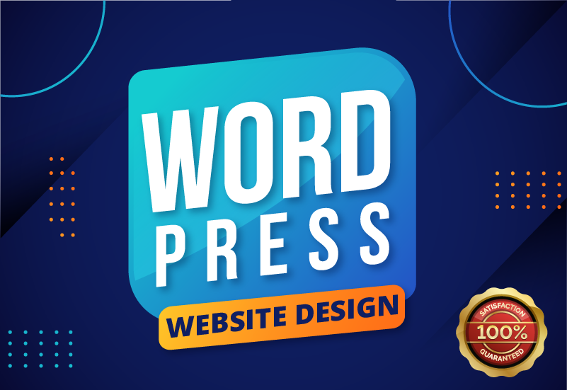 I will design professional and responsive business WordPress website 