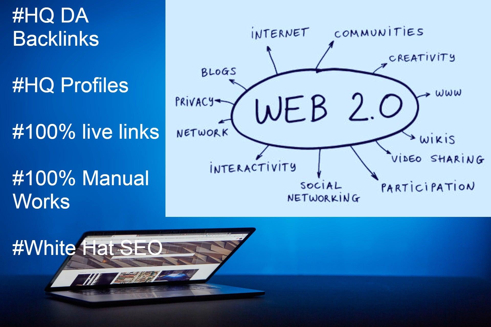 I Will Manually Create 50 HQ Super Web 2 0 Backlinks Contextual links 