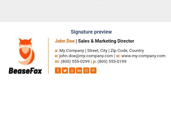 I will create superb HTML email signature