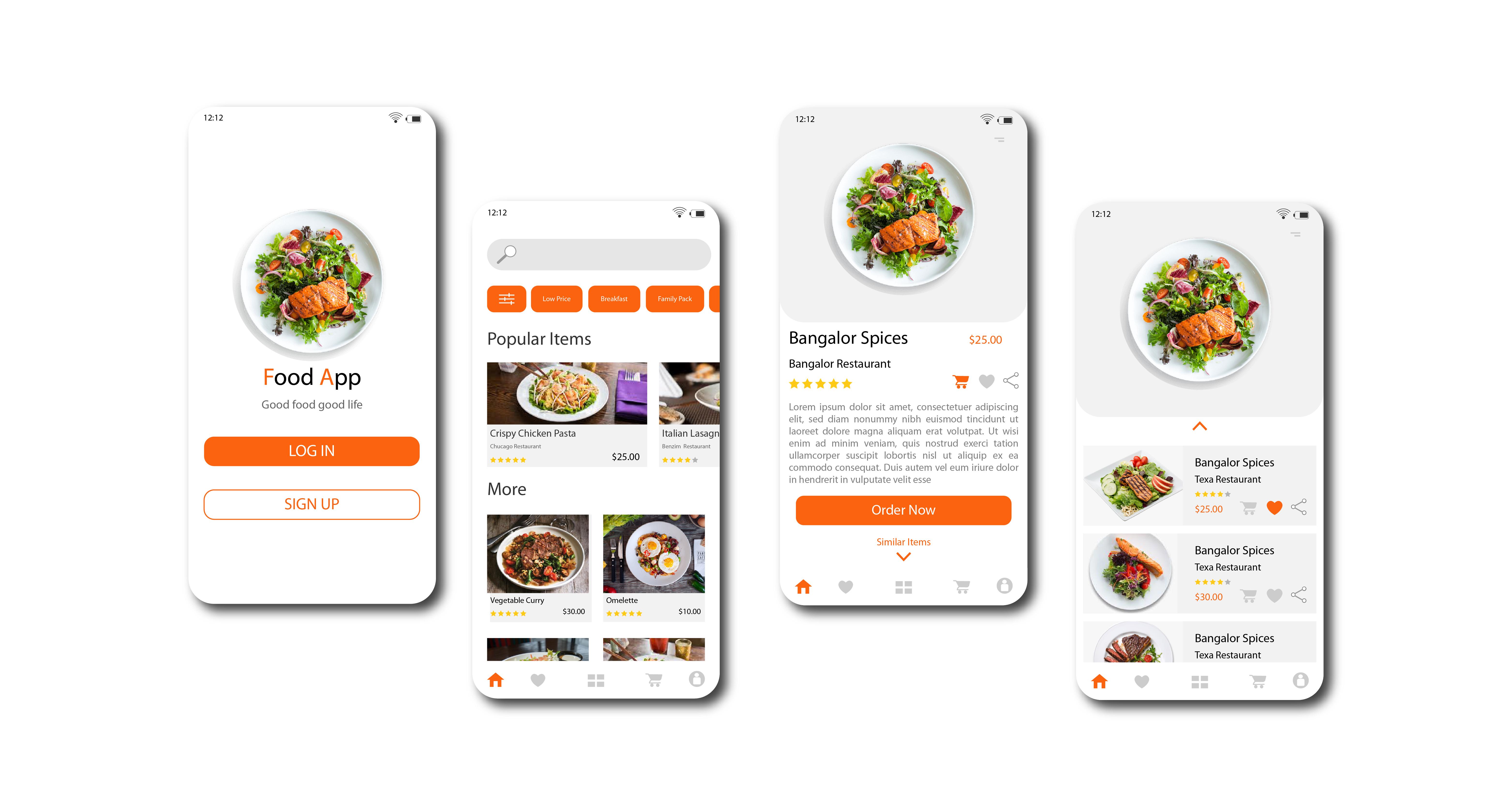 I will create an unique ui (1-3 page) design for your android or ios app