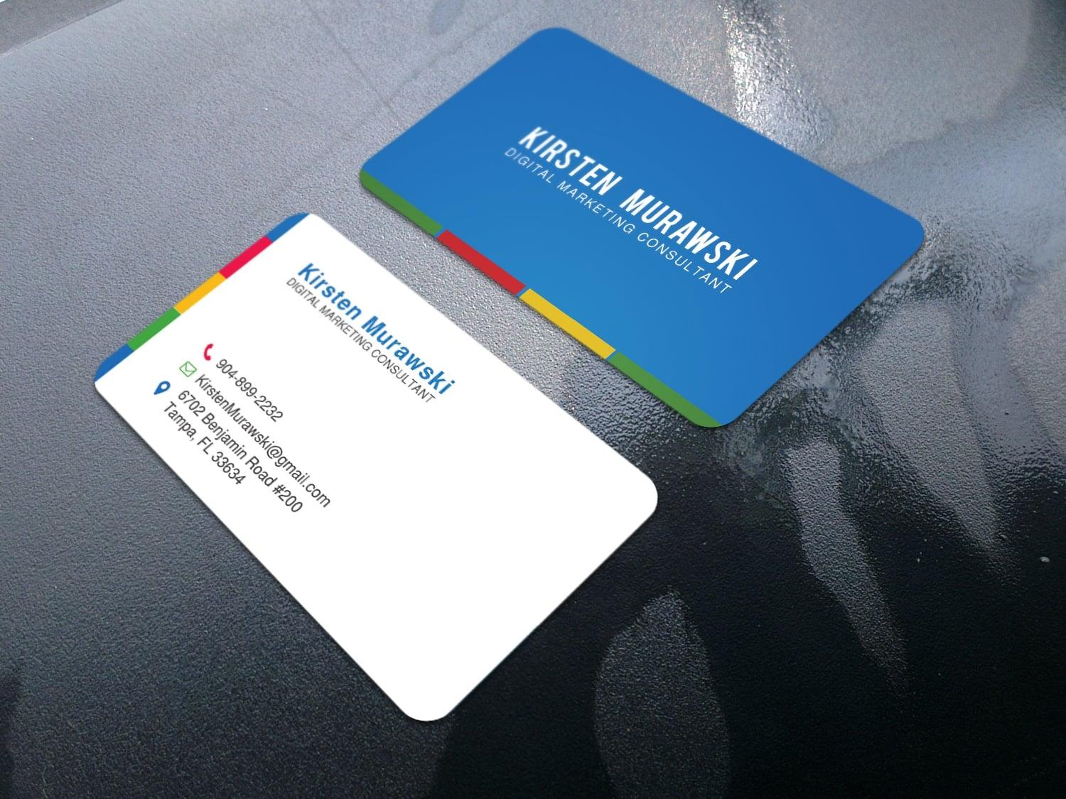 I will provide Minimalist Business Card Design