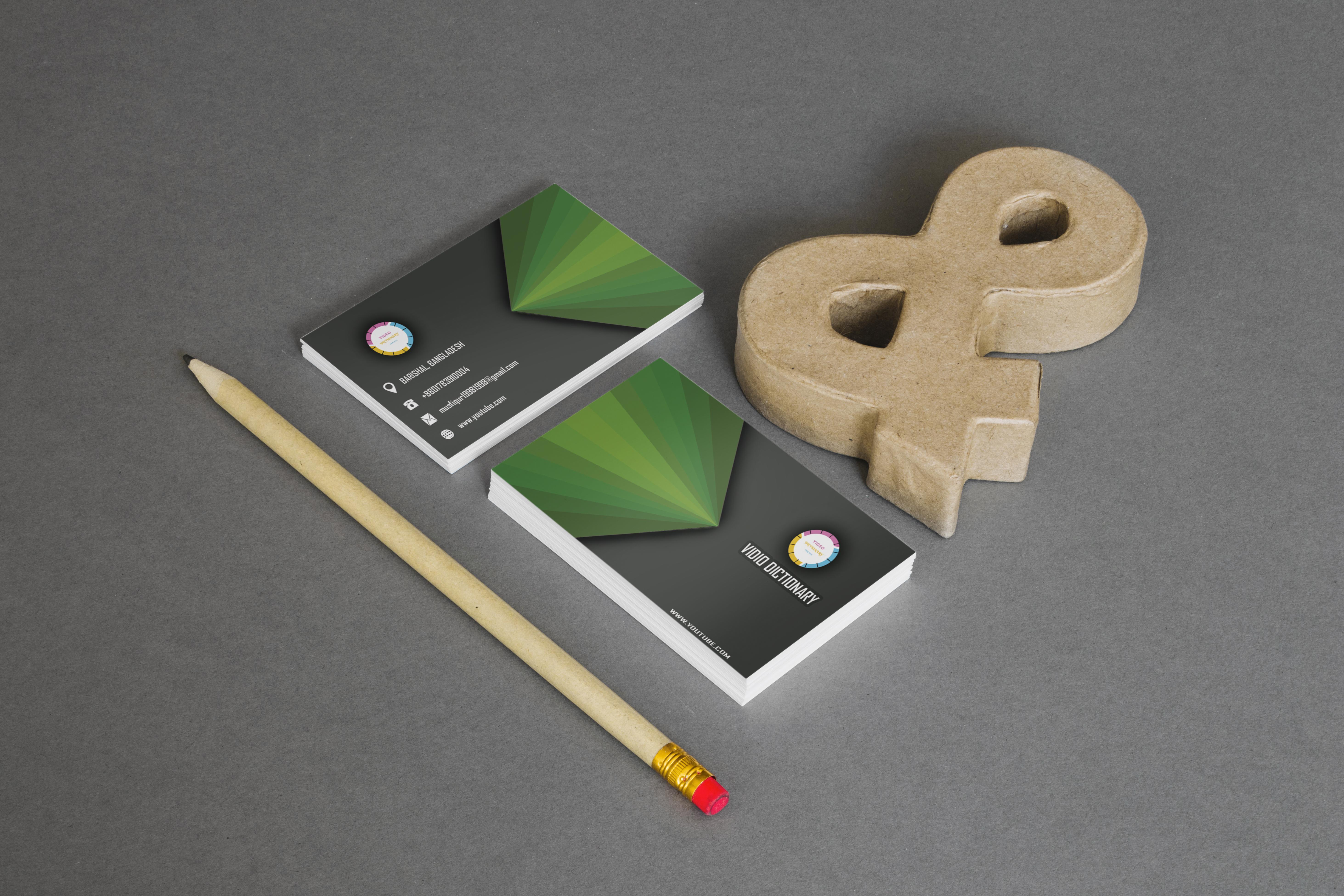 I will do professional, minimalist, stylish Business card for you at