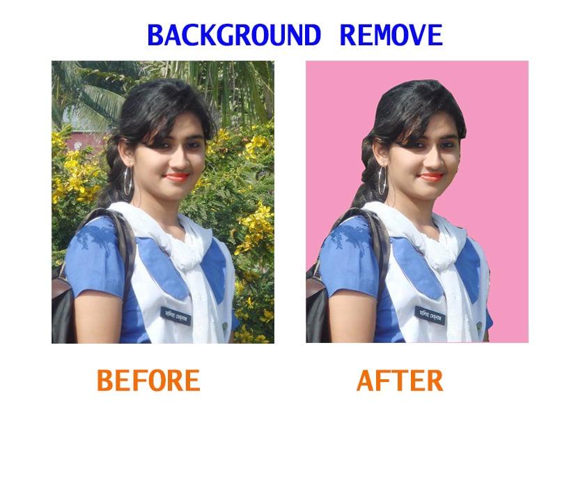 I will do special and professional 4 Images background remove for you