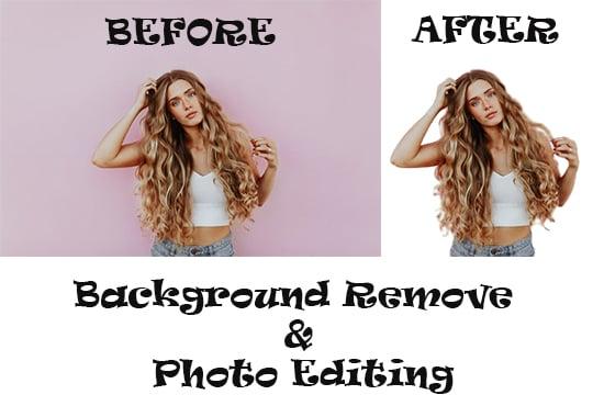 I can remove or change or edit background any images 