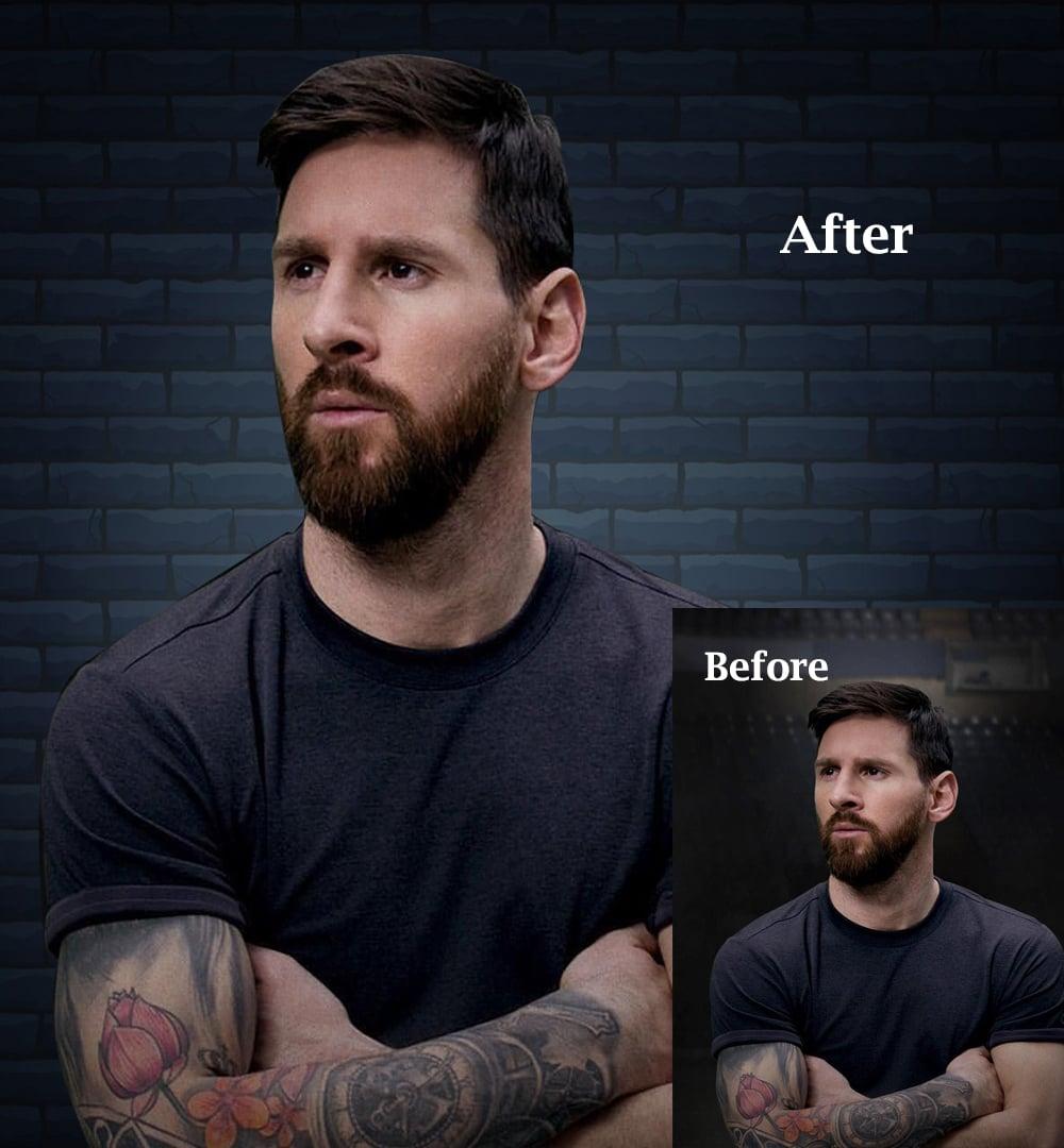 I will do background remove or background edit 4 image in 1 hour