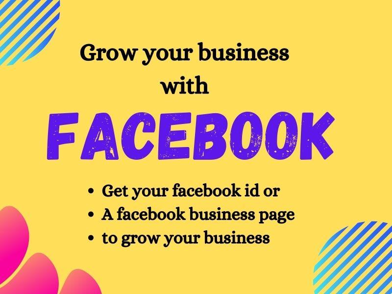 I will create Facebook id or business page for you 