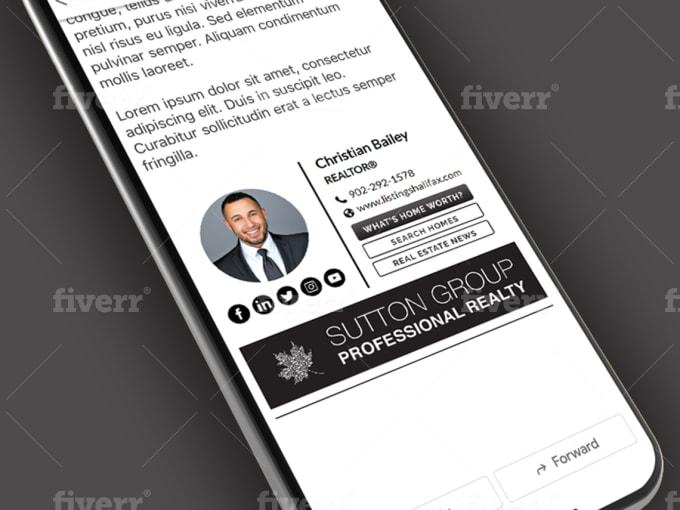 I will create clickable HTML email signature 2020