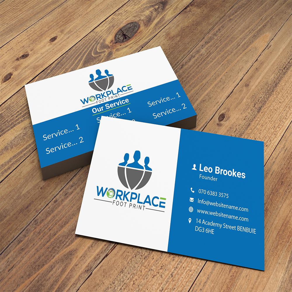 Professional and Modern Business Card Design in 6 hours