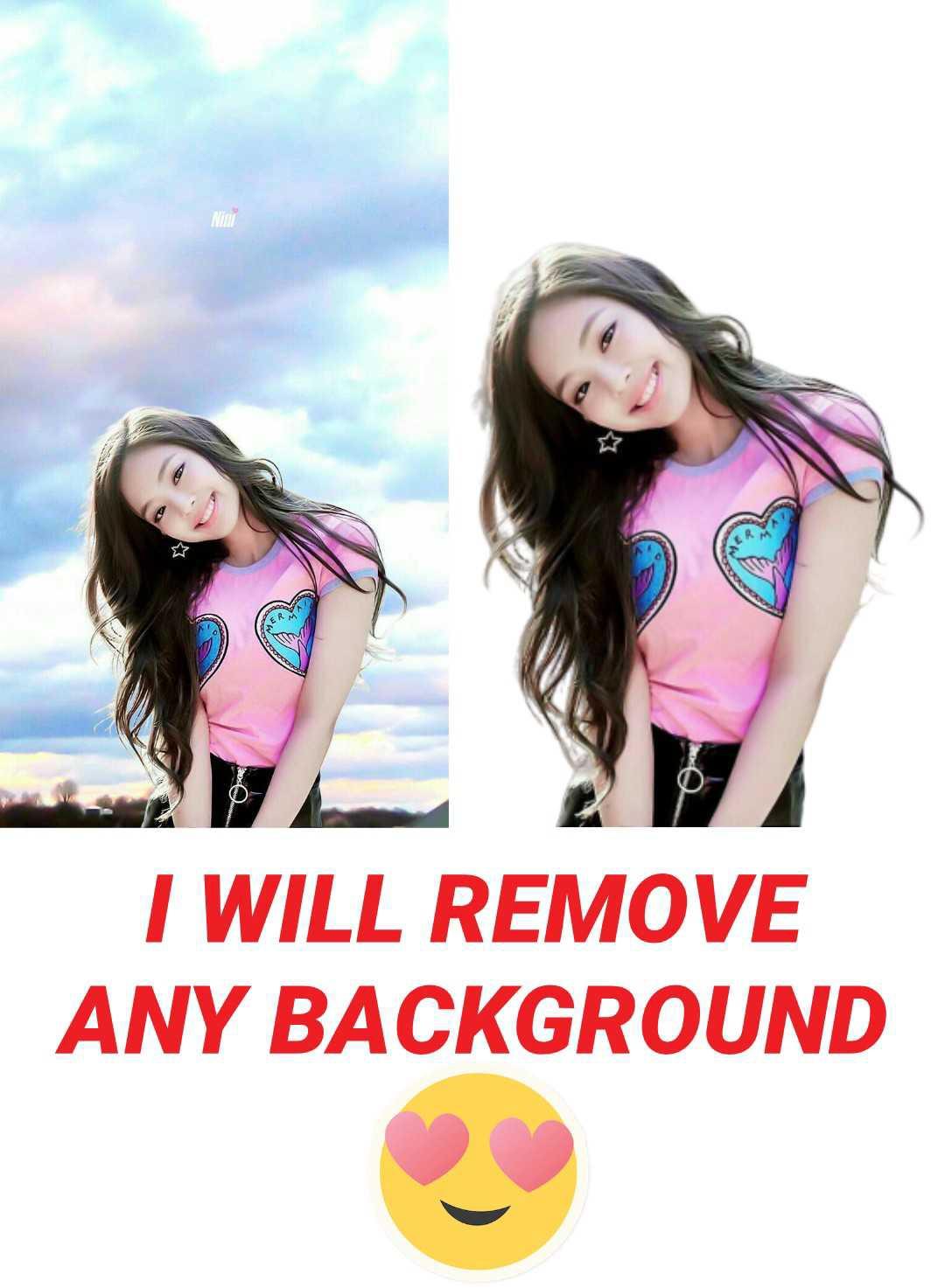 I will remove any background from any photo