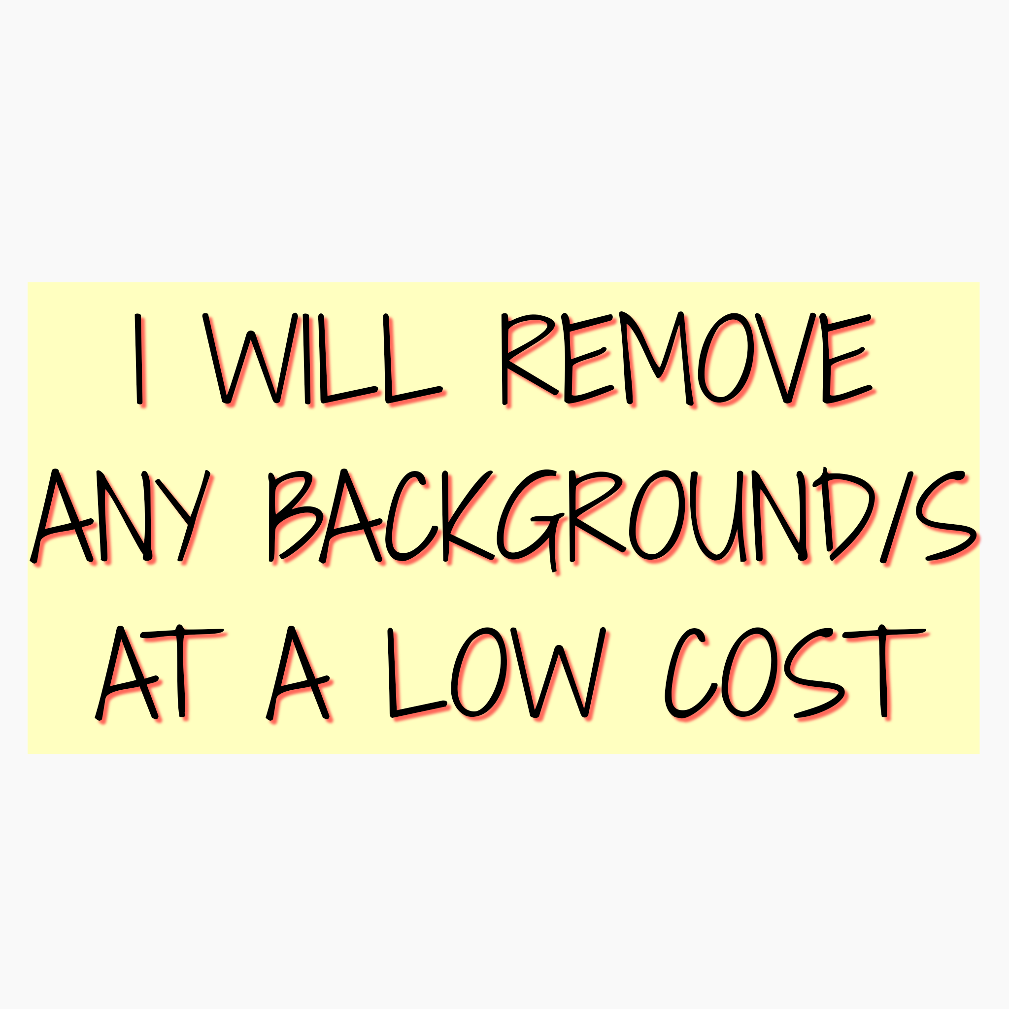I will remove any background from any photo