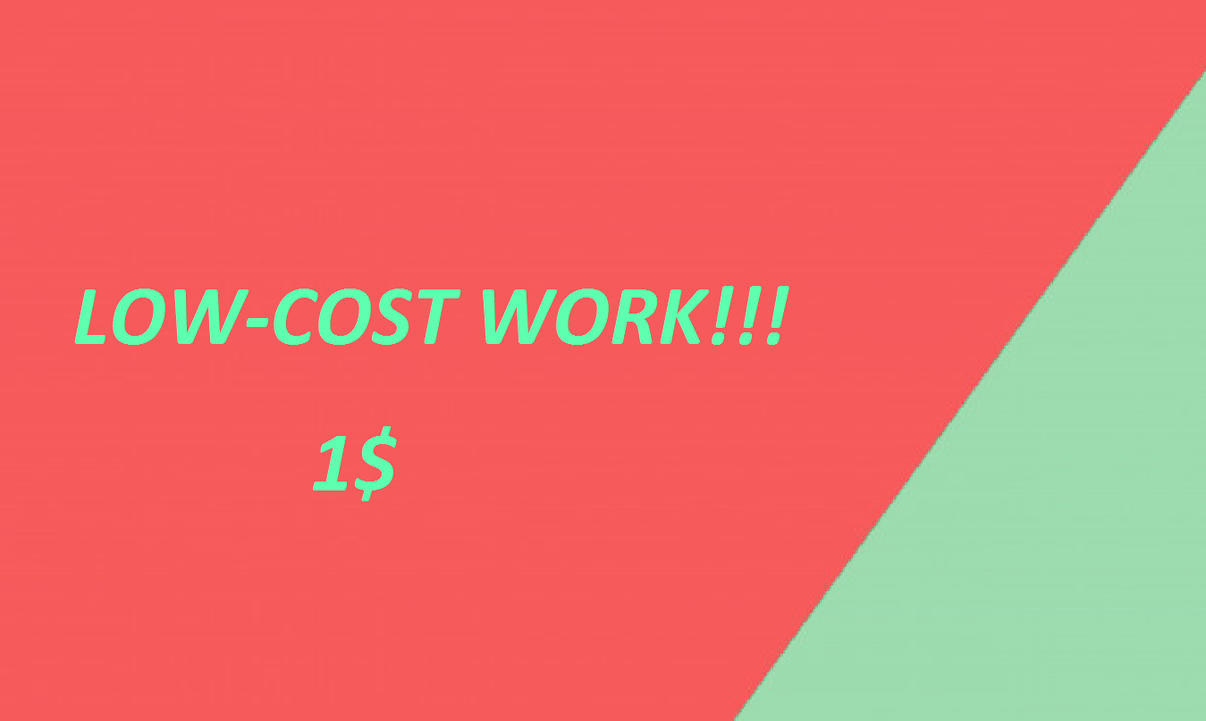 You will get a very cheap and simple article!!!