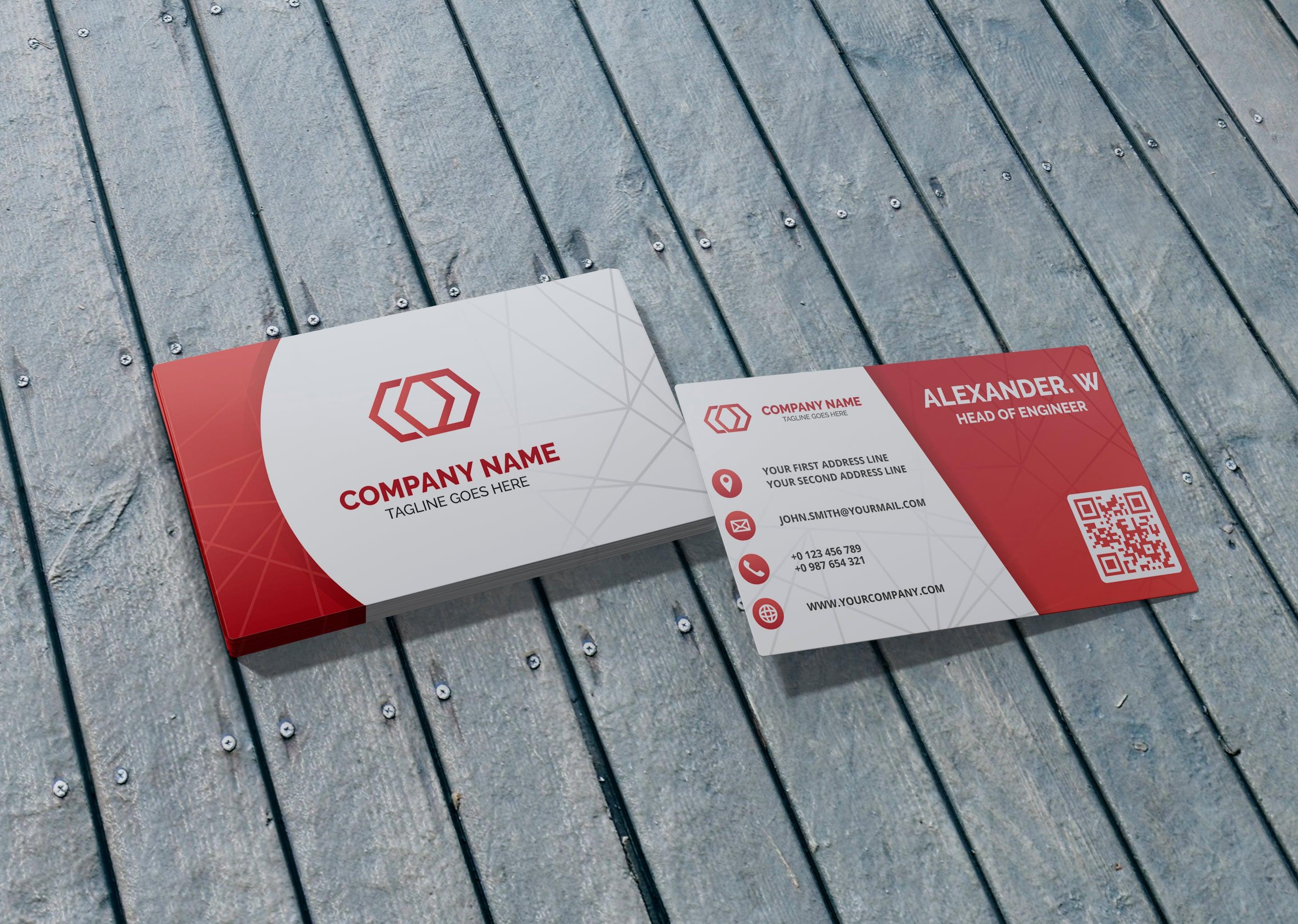 I will design minimalist, stunning and unique business card 