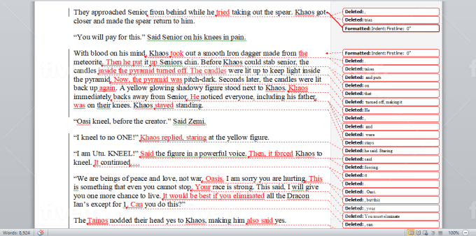 I will do book editing and proofreading