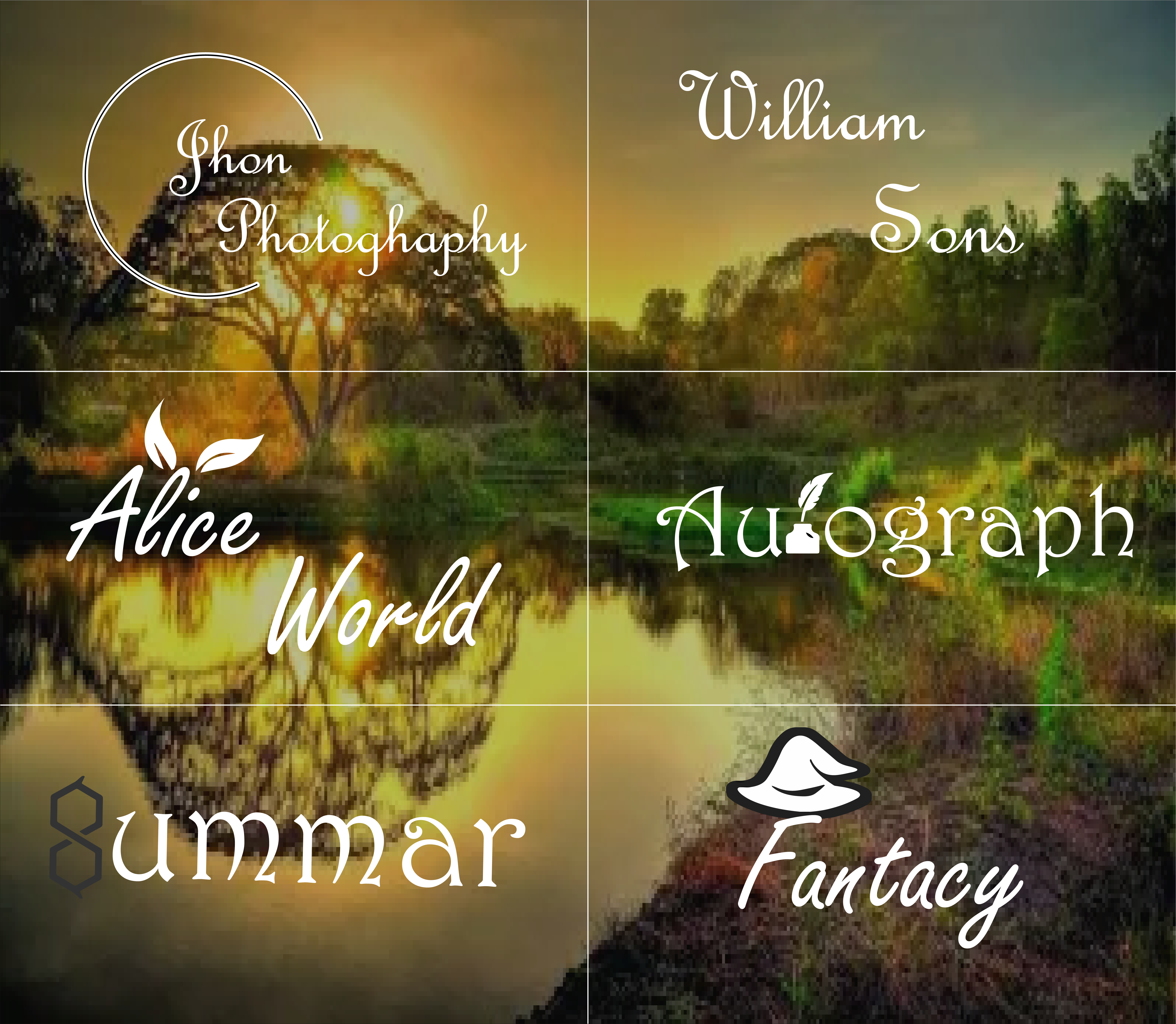 I will create eye catching professional hand drawn signature logo