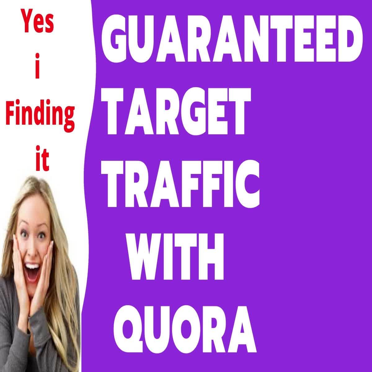 Guaranteed 20 Quora Answer with Targeted Traffic
