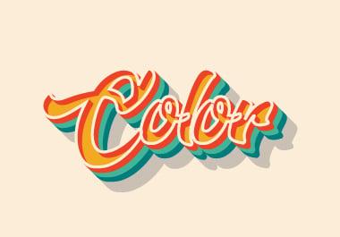 I will create a typography logo, Tshirt design, clothing design