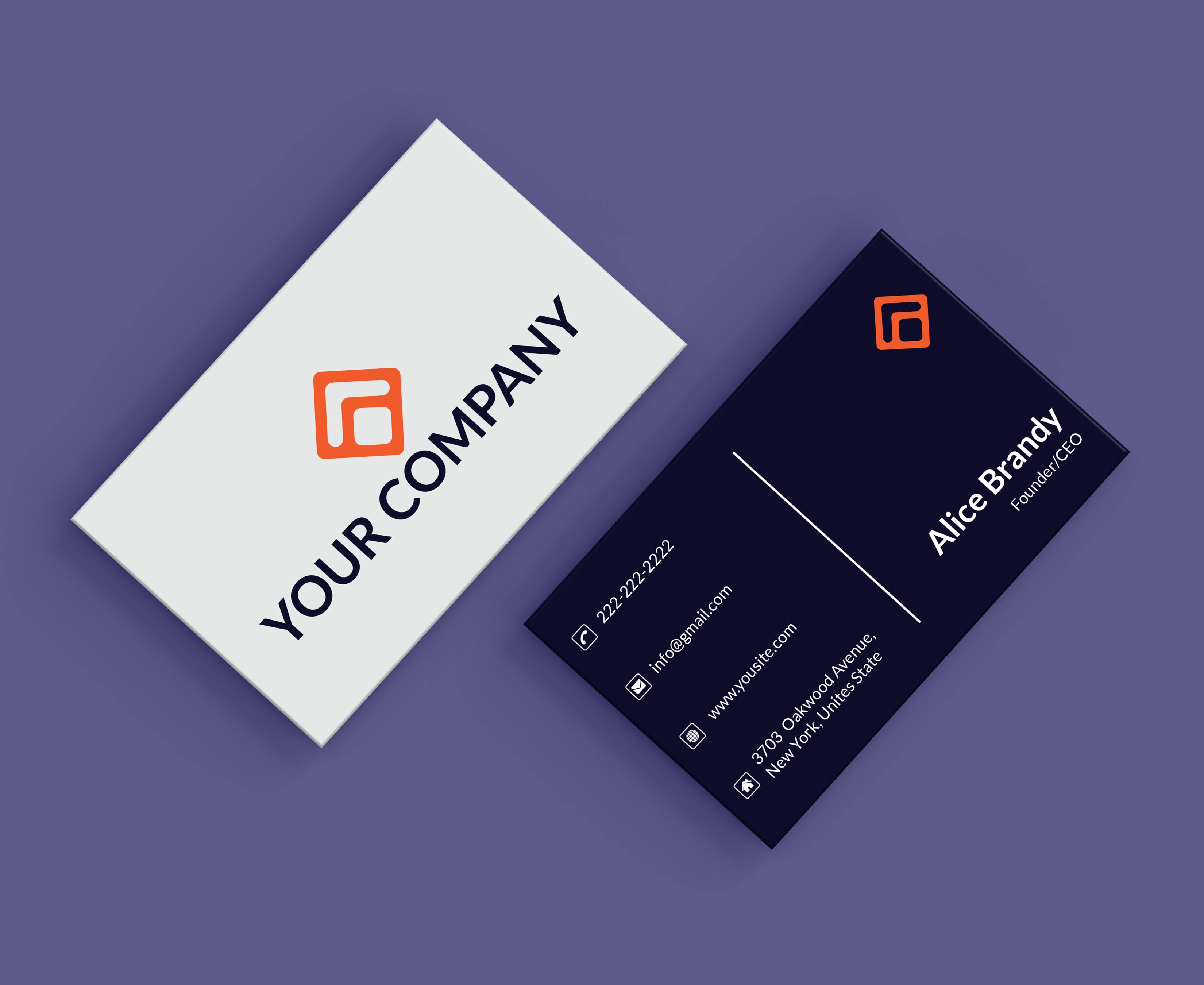 I will design a Stunning and unique business card within 24 hours