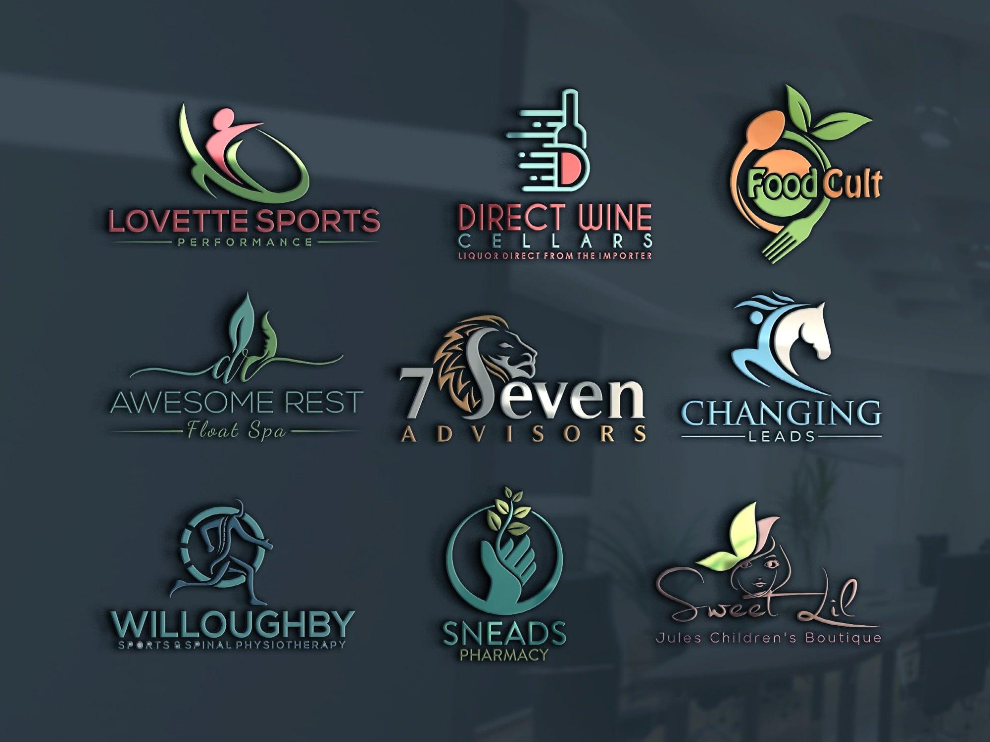 I will design professional and modern business logo or branding