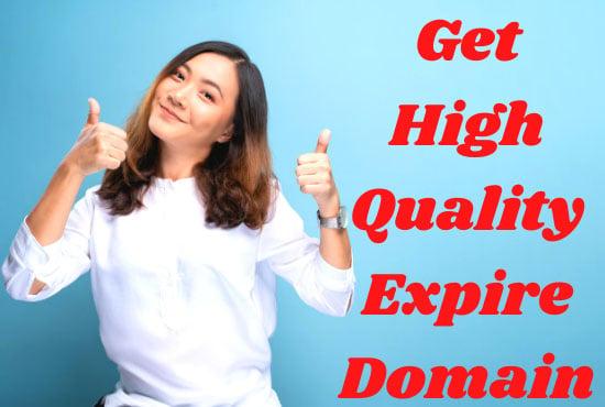 Offer 2 High Quality Expired Domains for 301 Redirect with Spam Free