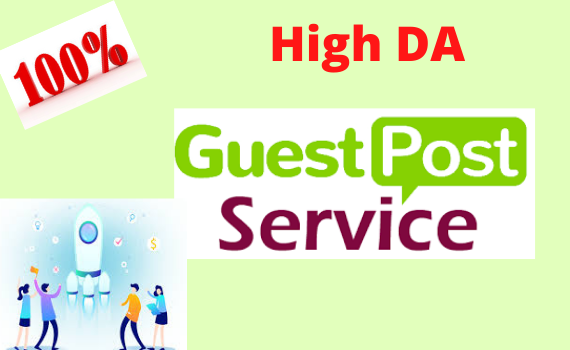 Publish niche organic guest post on high authority sites