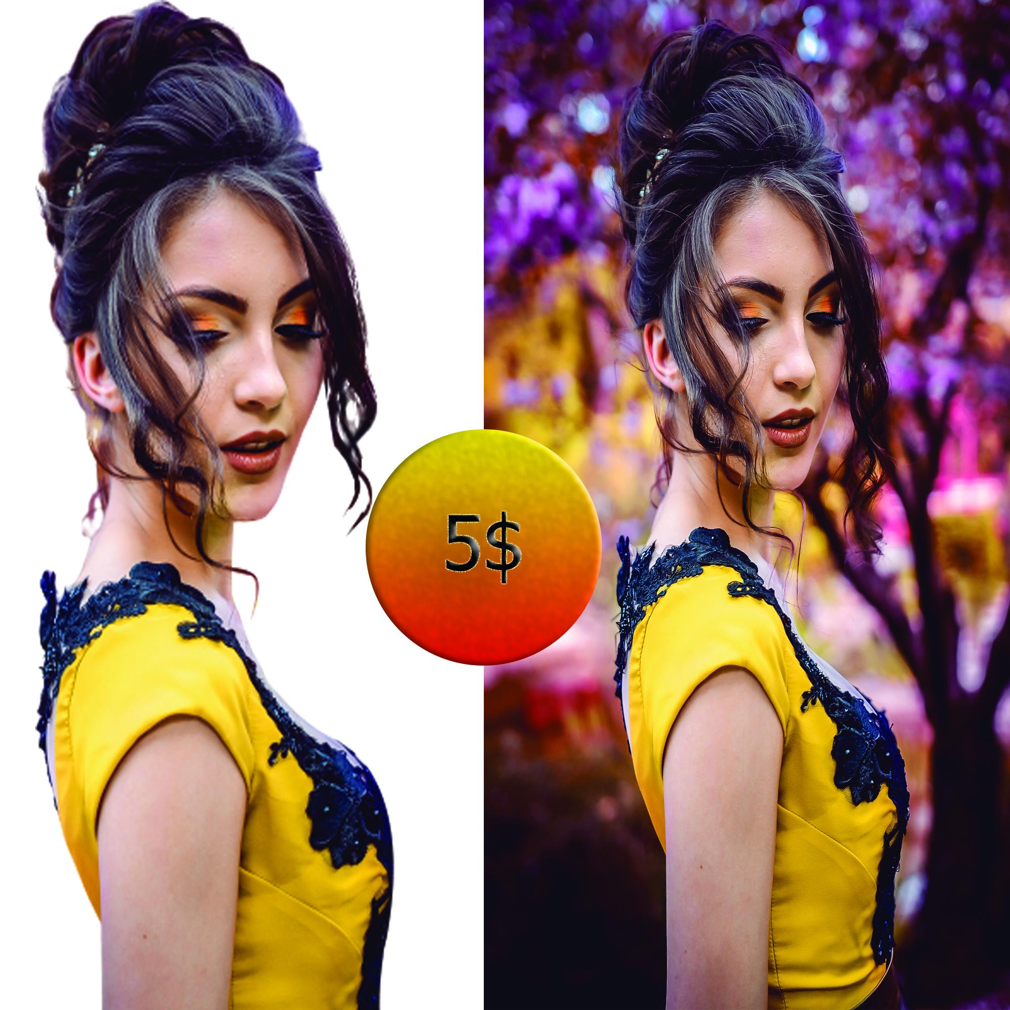 I will do professional background removing 10 images.