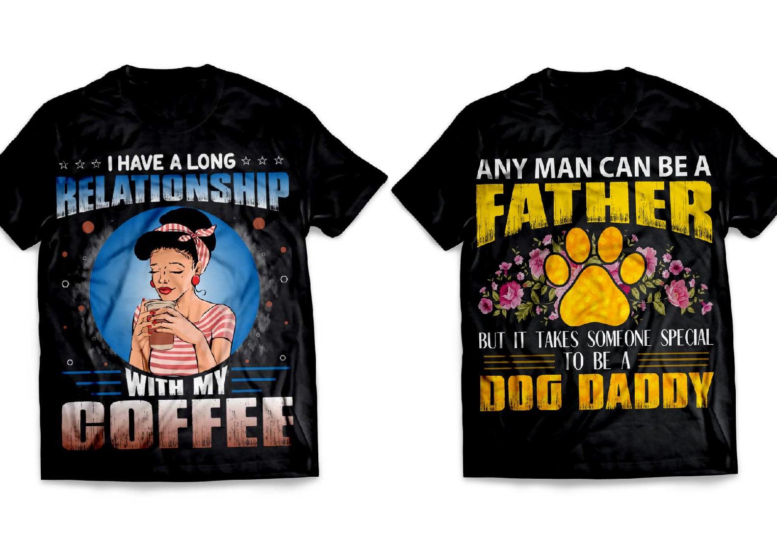 I will do unique custom t-shirt design for your POD store and amazon teespring etsy